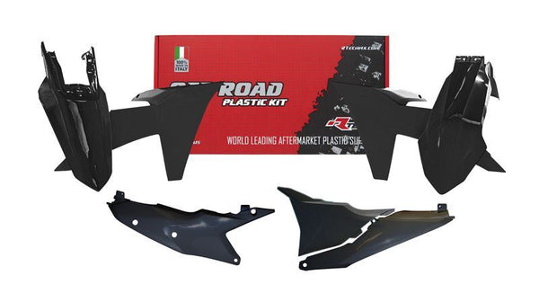 RaceTech plastmasas komplekts ar kreiso gaisa kārbu paneli-melnu r-kitktm-nr-0-524