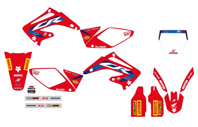 Blackbird Team HRC 23 Honda Complete Graphics Kit 8136R23
