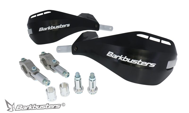 „Barkbusters Ego Handguards-Two Point Mount“ (tiesus 22 mm) ego-201-00-00-bk