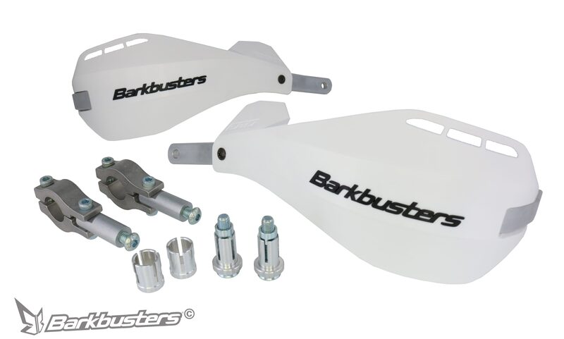 „Barkbusters Ego Handguards-Two Point Mount“ (tiesus 22 mm) ego-201-00-Wh