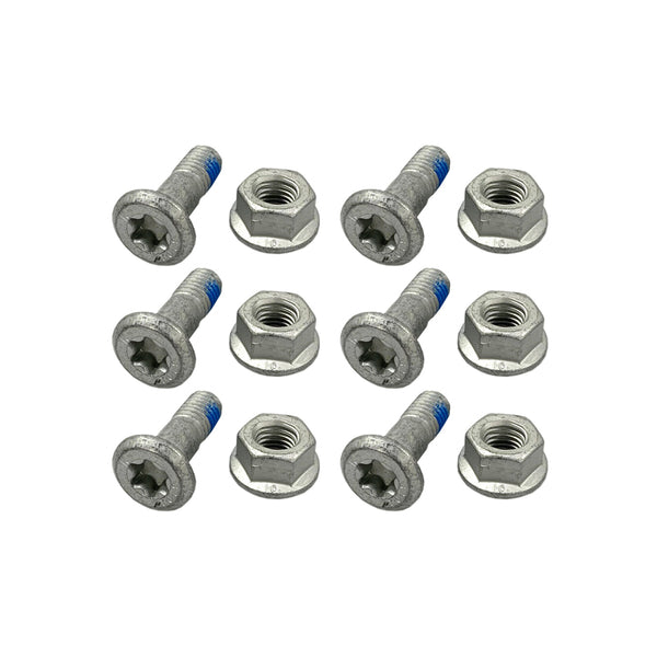 RFX Race M8 x 25mm Sprock Bolt and Nut Kit - 6 PCS FXSB50100555SV