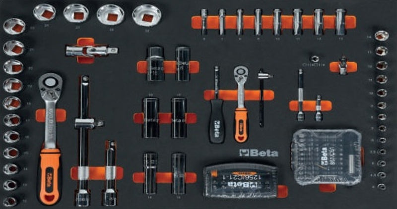 BETA Assortment of 196 tools 5904VUF-C24S/RSC24