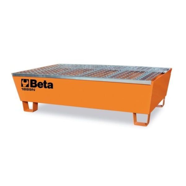 Beta Steel Drum Stand (Transportable) for Storing 2 Drums (200 Litres Each) 1889n