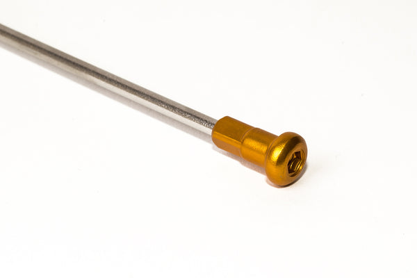 Haan Wheels Spoke Nipple Set - Gold 16 001/2