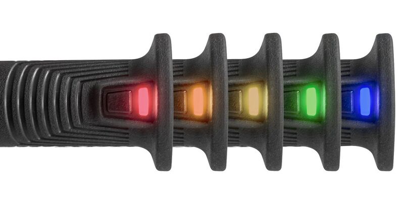 KOSO Hot Grips HG 17 Open End f. 7/8 inch Handle Bars, l=130mm AX1710I0