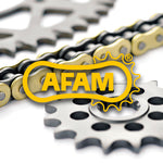 AFAM CHAIN ​​KIT 428MX 14/62 Standard-Ultra-Light self-cleaning rear Sprock