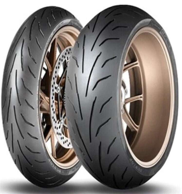 DUNLOP Tire Set QUALIFIER CORE (120/70ZR17+180/55ZR17) 