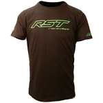 RST lenktynių departamento logotipo marškinėliai-neongreen 103093f.grn-xs