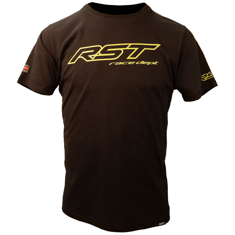 RST lenktynių skyrius Logotipo marškinėliai-neonyellow 103093f.yel-xs