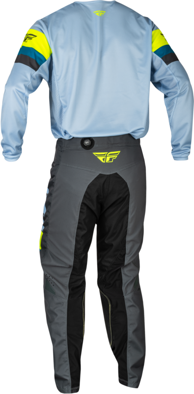 Fly Racing Kinetic Prix Pants-Ice Gray/Charcoal/Hi-Vis 377-43132