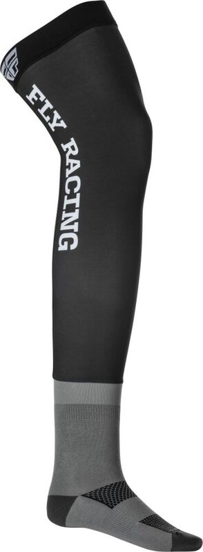Fly Racing Knee Brace Socks - Gray 350-0447L