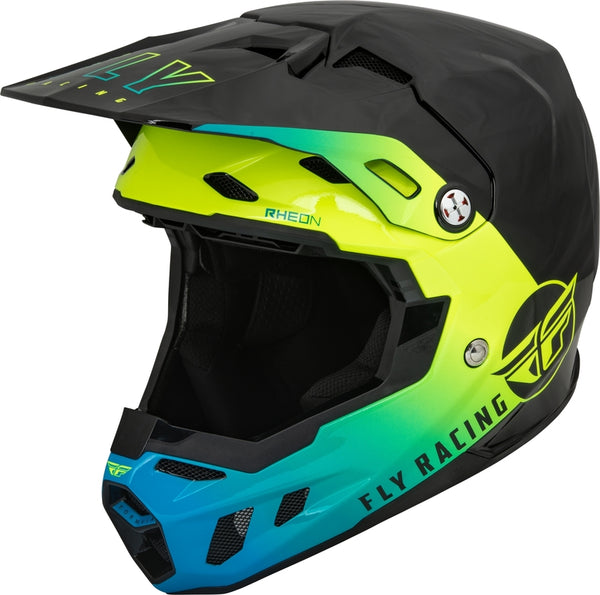 Formula Fly Racing Formula CC Center kaciga-crna/plava/hi-vis 73-4320xs