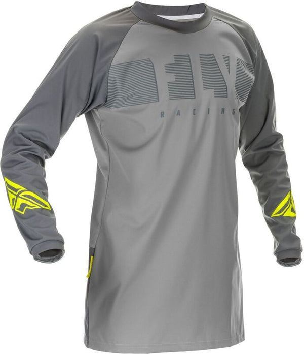 Fly Racing vjetroig Jersey Grey/Hi-Vis XL 370-8018X
