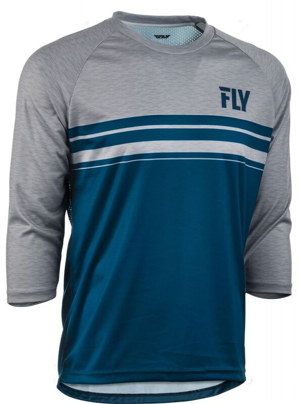 Fly Racing Ripa 3/4 MTB Jersey - Siva/plava 352-8028S