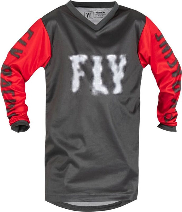 Fly Racing F-16 mlade Jersey-Grey/Red 376-224yxs