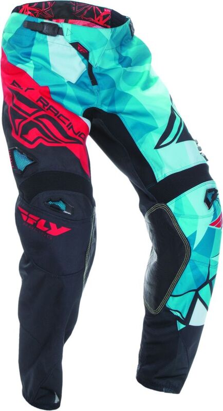 Escape Racing Kinetic Crux hlače Teal/Red Sz 26 370-53926