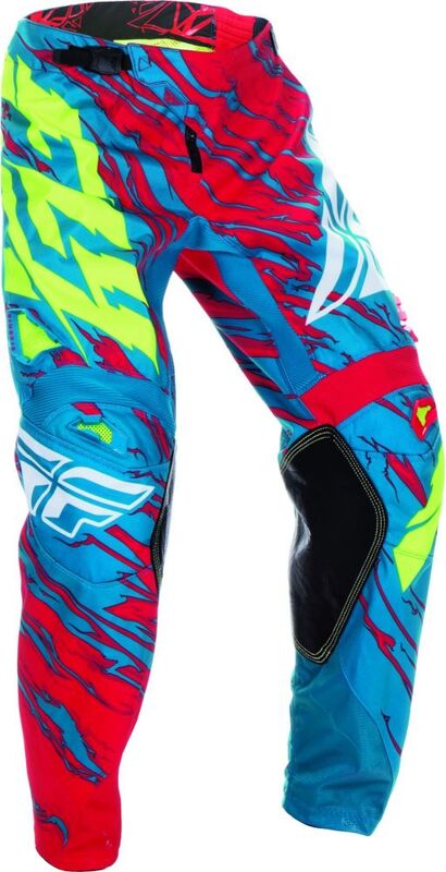 Fly Racing kinētiskā recidīva bikses TEAL/RED SZ 24 370-43924