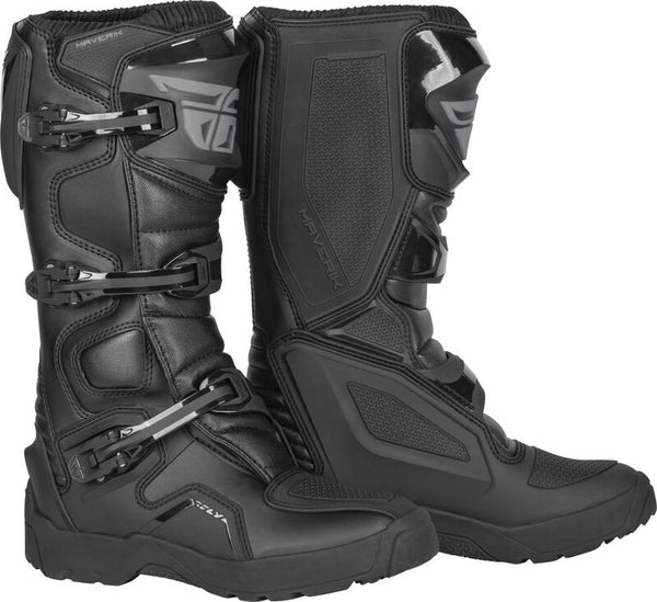 Fly Racing Maverik Enduro Boots Black Sz 11 364-69811