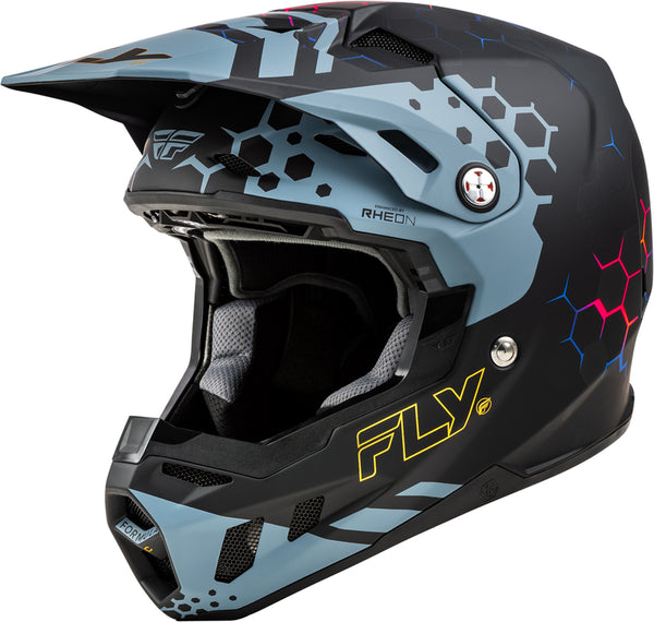 Fly Racing Formula CC Tektonická prilba - matná čierna/bridlica 73-4333x