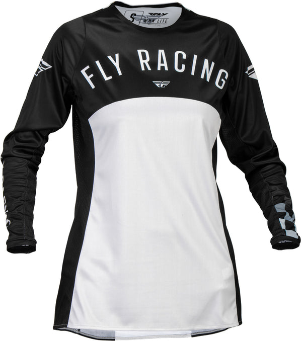 Fly Racing Lite Woman Jersey - Black/Light Gray 377-620s
