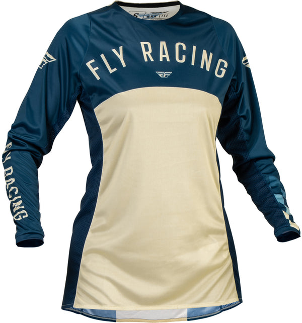 Fly Racing Lite Woman Jersey - Navy/Ivory 377-622m