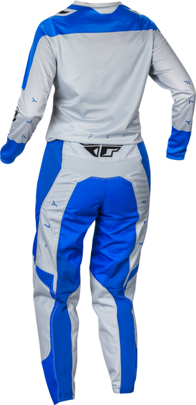 Fly Racing F-16 Woman Pants-Arctic Gray/Blue 377-83000