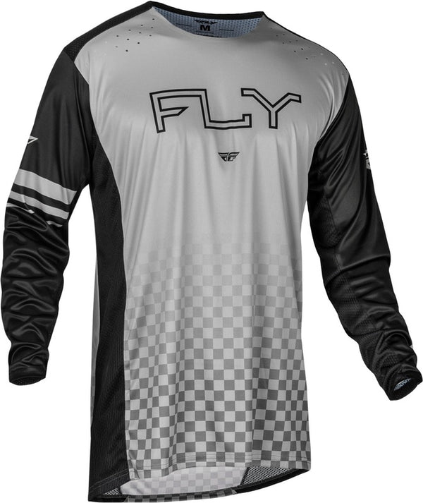 Fly Racing Rayce Bicycle Jersey - Gray/Black 377-051X