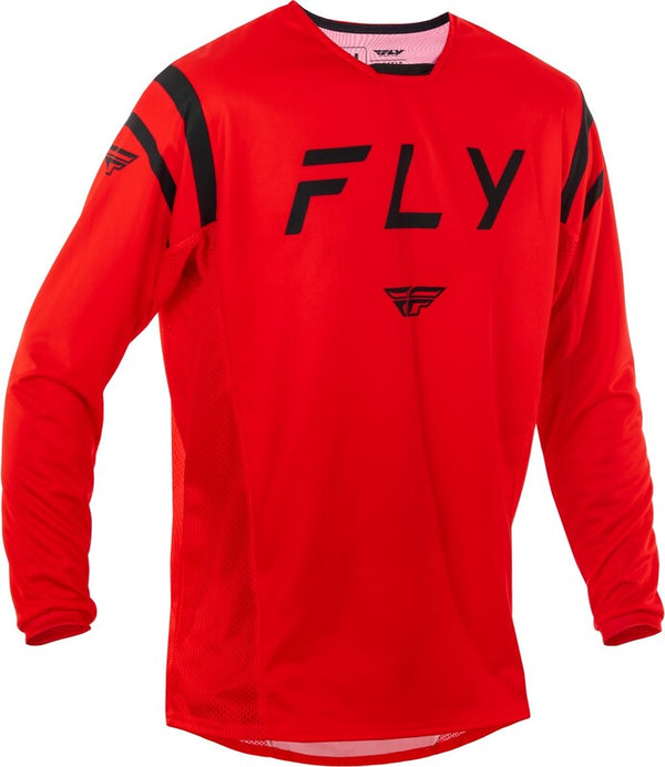 Fly Racing Kinetic Center Jersey - Red/Black 378-522X