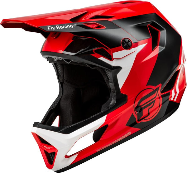 Fly Racing Rayce Bicycle Helmet - Red/Black/White 73-3611M