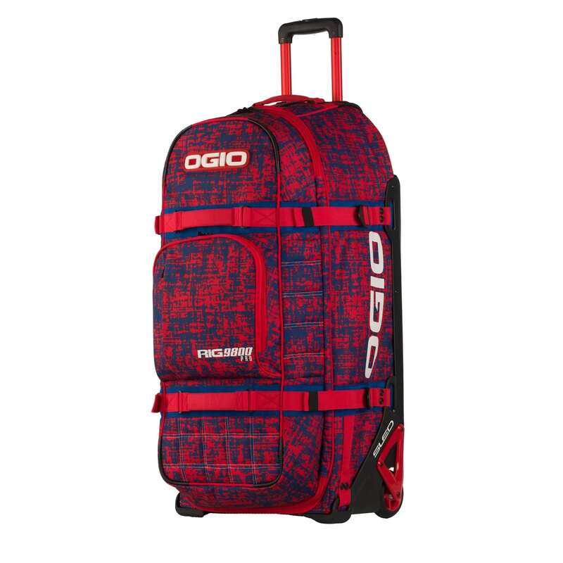 OGIO RIG 9800 Pro '25 Travel Bag - CHAOS RED 801000.16