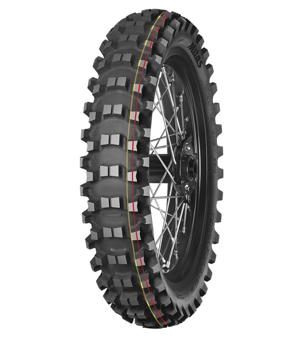 Mitas Tyre Terra Force-MX SM 70/100-10 (2.50-10) 41m TT Soft Medium Terrain Red Yellow NHS