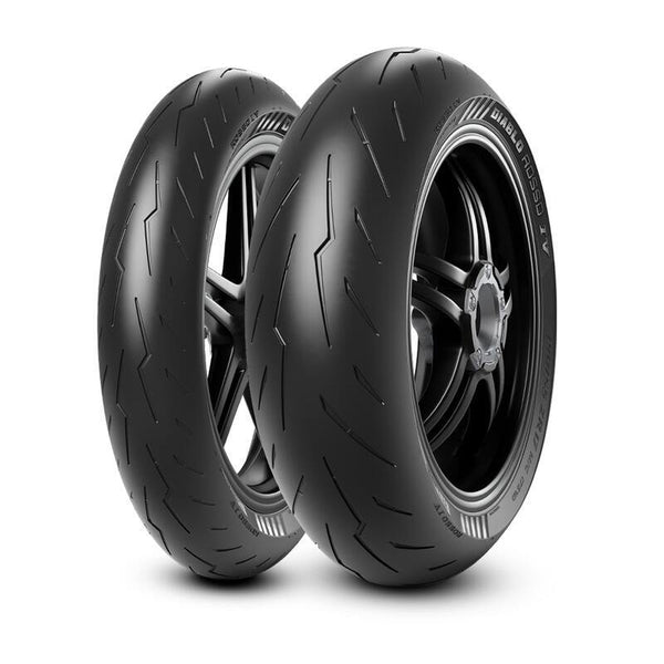 Pirelli Tire Diablo Rosso IV 240/45 Zr 17 m/c (82W) TL