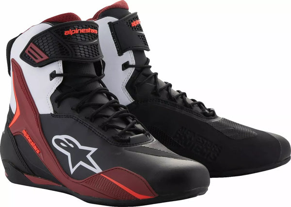 „Alpinestars“ (kelio) batai greičiau-4 bk/wh/dk rd 12 2510425-1299-12