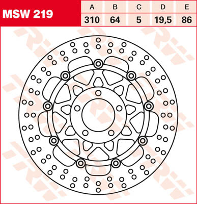 TRW Rotor TRW MSW219 MSW219