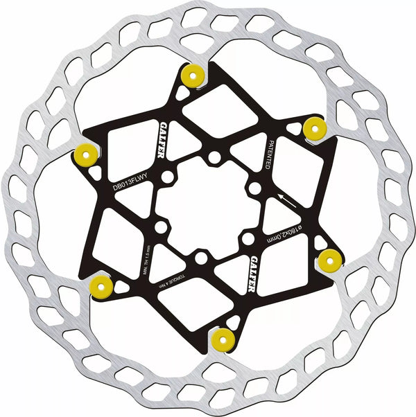 Galfera diska viļņa pludiņš 180x2,0mm zelta db013flwy