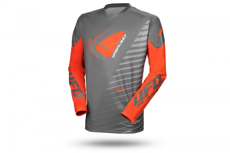 UFO Kid Cross Rithine Kimura Jersey Grey /Orange