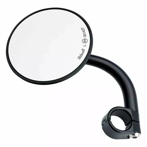 BILTWELL MIRROR SH RND W/MNT 1 BK 6503-201-131