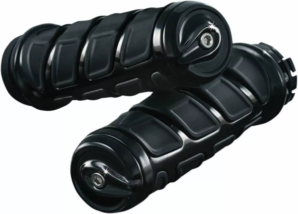 Kuryakyn Grip Kinetic Gloss BLK KUR6351