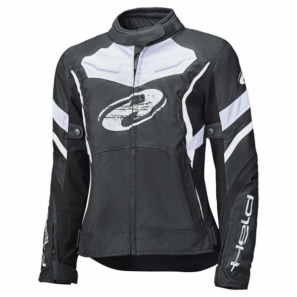 Turēta dāma tekstilizstrādājumu mc-jacket baxley top melna /balta