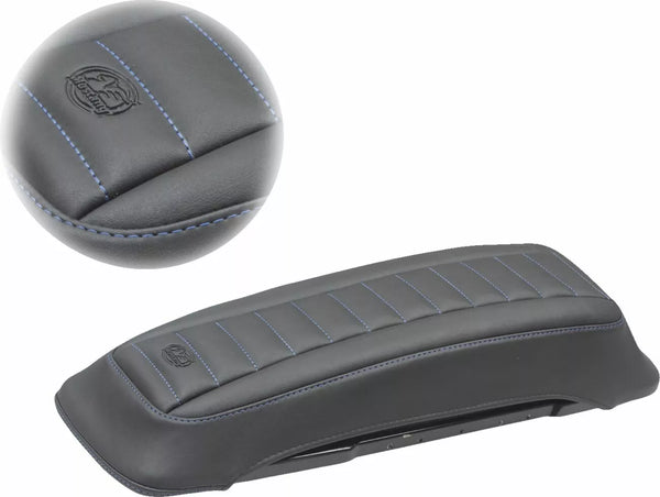 Mustang Cover Bglid BK/Blu Fl93- 77637SB