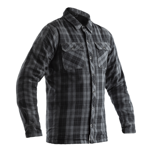 RST Kevlar MC marškinėliai Lumberjack Black