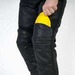 Ozone kevlar mc-jeans rusty black waxed