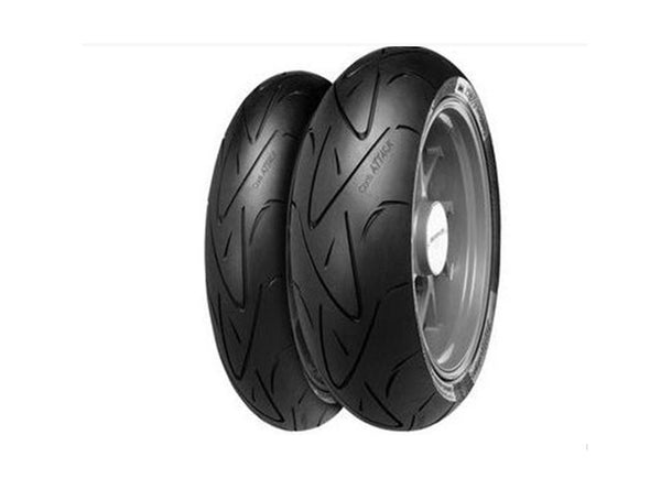 CONTINENTAL Tyre CONTISPORTATTACK 120/70 ZR 17 M/C (58W) TL 