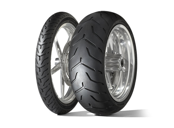 „Dunlop Tire D408 F“ www (Harley-D) plačia balta-sgewall 130/90 b 16 m/c 67h tl