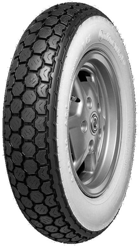 „Continental Tire K62 WW White Wall“ 3,00–10 m/c 50J TT