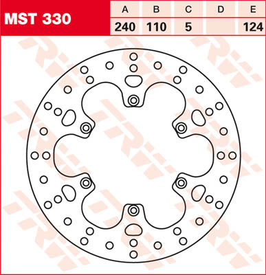 TRW Rotor TRW MST330 MST330
