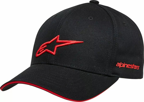Alpinestars (Casuals) Hat Rostrum Black/Red 1232-81000-1030