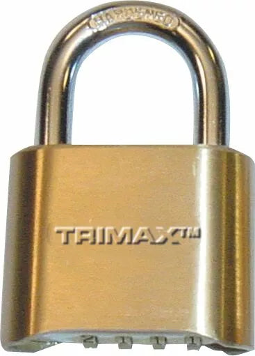 Trimax Lock-Combo Pad Lock TPC125