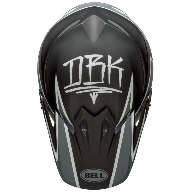 „Bell Cross MC Helmet MX-9 MIPS Twitch“ juoda /pilka /balta