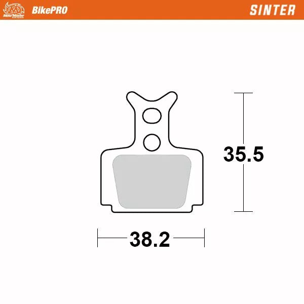Brzdový podložka Moto-Master Sinter 730754